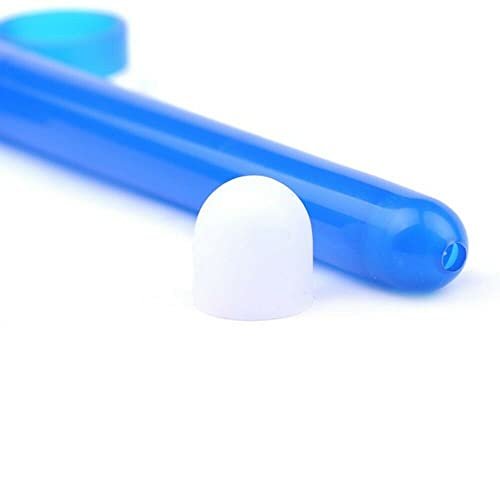 Famolay Lube Applikator für Frauen und Männer, 2 Stück Injektor mit 10 ml Skala, abgerundete Kappe, wiederverwendbar, leicht zu reinigen