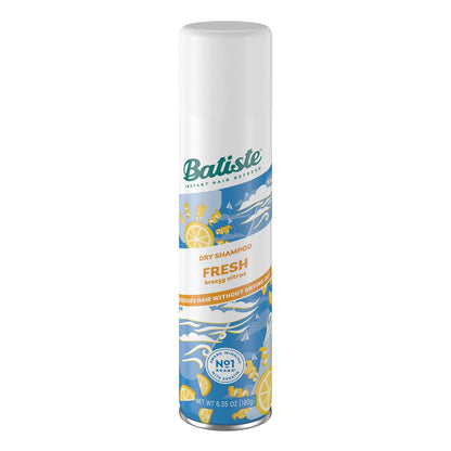 Batiste Trockenshampoo, Frischer Duft, 6,35 OZ (180 g), Verpackung kann variieren