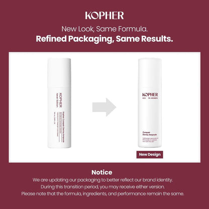 Kopher Curepair Derma Facial Serum Spray Mist 4ever – 10GF Hauterneuerung & aufhellende Ampulle für empfindliche Haut, reduziert Falten, verbessert den Hautton (100 ml)