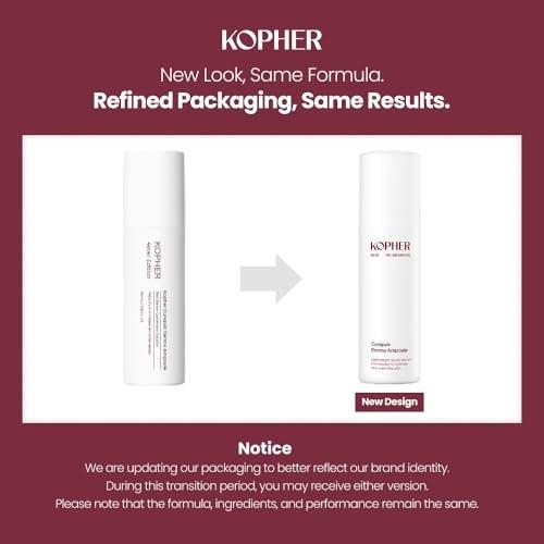 Kopher Curepair Derma Facial Serum Spray Mist 4ever – 10GF Hauterneuerung & aufhellende Ampulle für empfindliche Haut, reduziert Falten, verbessert den Hautton (100 ml)