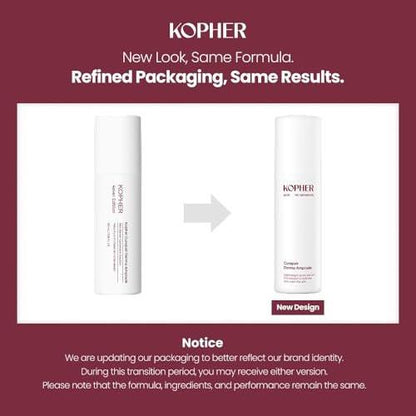 Kopher Curepair Derma Facial Serum Spray Mist 4ever – 10GF Hauterneuerung & aufhellende Ampulle für empfindliche Haut, reduziert Falten, verbessert den Hautton (100 ml)