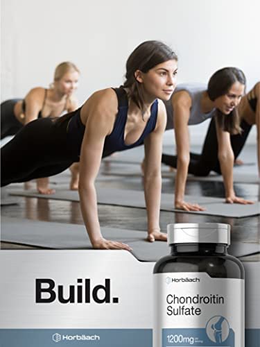 Horbäach Chondroitin Sulfat 1200mg | 120 Kapseln | Non-GMO & Glutenfrei