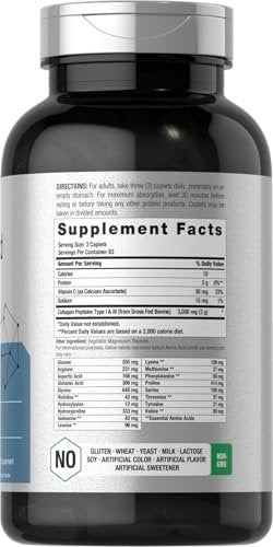 Horbäach Aminosäure-Komplex 3000 mg | 250 Kapseln | Non-GMO, Glutenfrei
