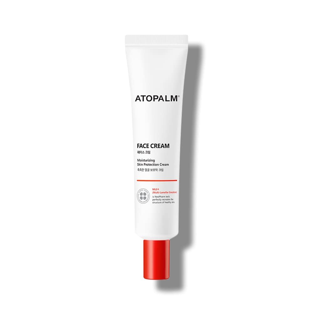 ATOPALM Gesichtscreme | Tägliche Feuchtigkeitscreme für das Gesicht | Niedriger pH-Wert Hautbarrierecreme mit Vitamin E, Vitamin B5 für empfindliche Haut | Koreanische Hautpflege-Gesichtslotion | 35 ml