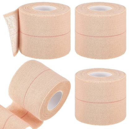 BBTO 4 Rollen elastisches Klebeband, selbstklebende Bandage, flexible Stretchbinden für Sport, Knöchel, Knie und Handgelenk, 5 Yard (2 Zoll breit)