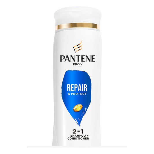 Pantene 2-in-1 Reparatur & Schutz Shampoo und Spülung, 355 ml