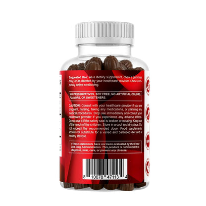 Vitamatic Sauerkirsch (360 mg) mit Selleriesamen (30 mg) 10:1 Extrakt & Kurkuma 20:1 Extrakt (10 mg) - (pro Portion/2 Gummis) - 60 Gummis (2er-Pack)