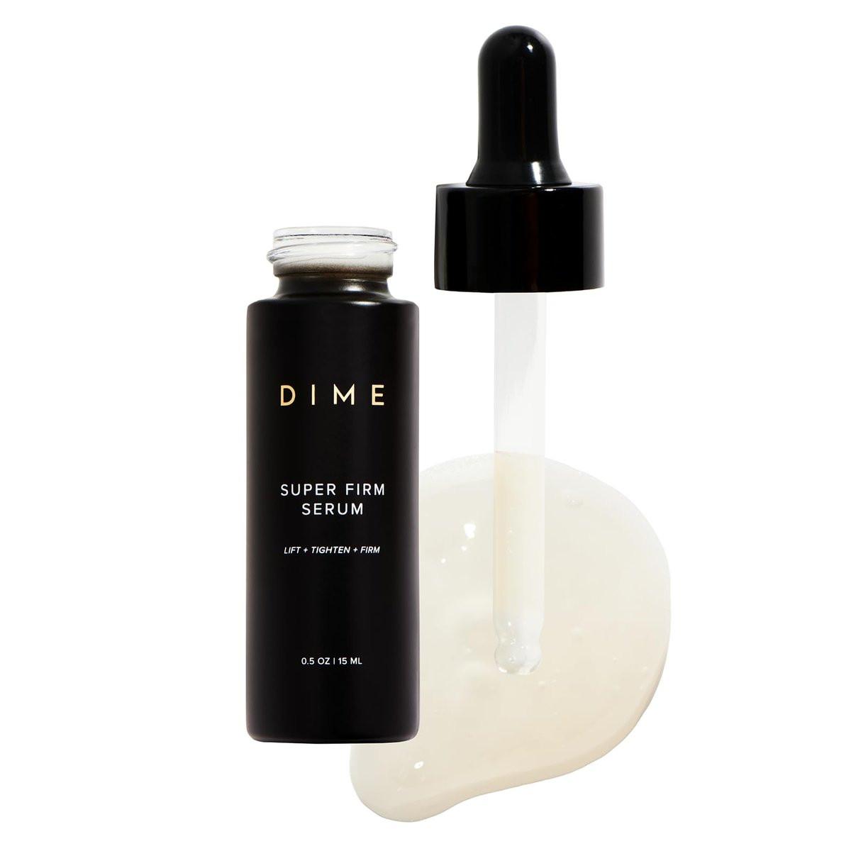 DIME Beauty Super Firm Serum – Anti-Aging Peptid-Festigungsserum für feine Linien & Falten, Niacinamid, vegan, tierversuchsfrei, 0,5 oz/15 ml