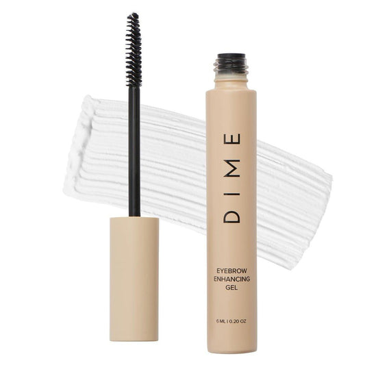 DIME Beauty Eyebrow Enhancing Gel – Klares Augenbrauengel für vollere, dichtere und stärkere Brauen, 6 ml