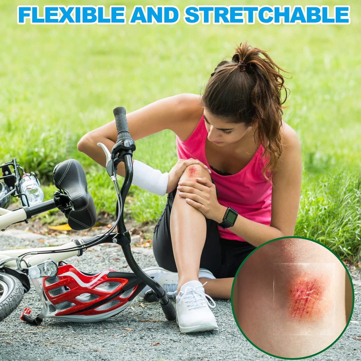 Hion Tattoo-Nachsorge-Wasserdichte Bandage – Transparente Folie 4 Zoll x 11 Yard, Zweite Haut für Schwimmen und Duschen
