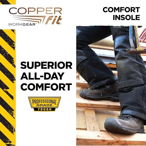 Copper Fit Work Gear Bequeme Einlegesohlen – Universelle Schuhpolster für den Arbeitsalltag