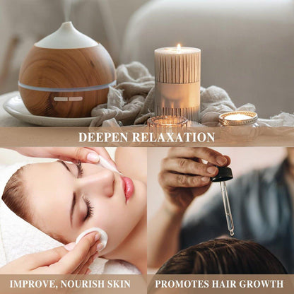 Sandelholz Ätherisches Öl, 100 ml Reines Sandelholzöl von MAYJAM, Großvolumig, Perfekt für Aromatherapie-Diffuser, Ideal für DIY-Kerzen- und Seifenherstellung