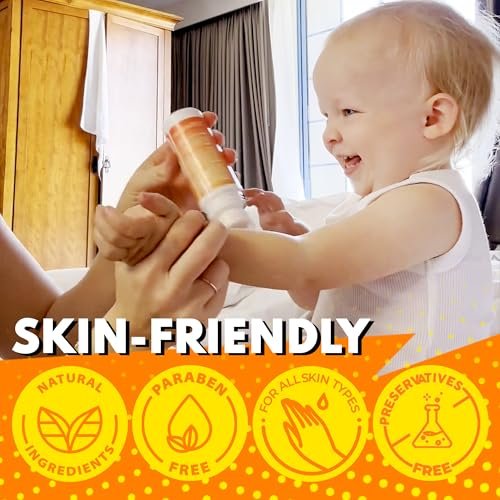 VAL Magnesium Roll-On für Kinder | Sanftes Zechstein Magnesiumchlorid | Entspannung für Tag und Nacht | Beruhigung & Stimmungsunterstützung | mit Kamille, Sheabutter & ätherischen Ölen | Hergestellt in den USA | 89 ml