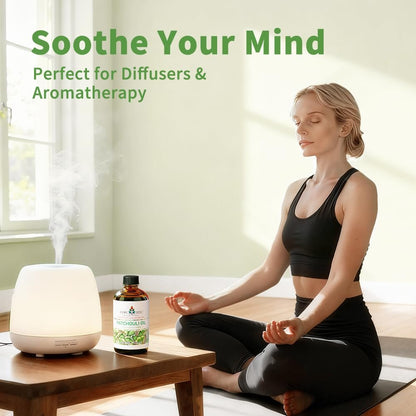 EVOKE OCCU Patchouli Ätherisches Öl für Diffuser, Hautduft, DIY Kerzen- und Seifenherstellung - 118 ml