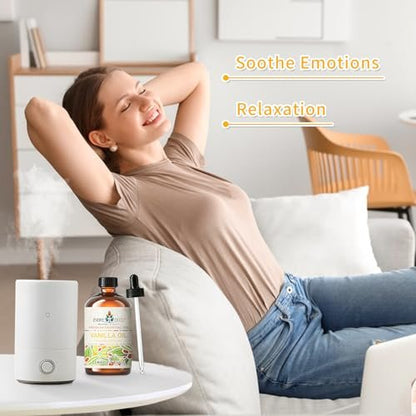 EVOKE OCCU Vanille Ätherisches Öl – 118 ml – für Entspannung im Home Office, Wohnzimmer, Diffuser, Kerzen, Seife