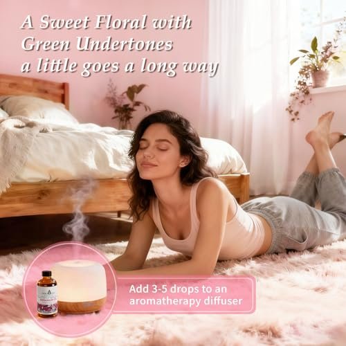 EVOKE OCCU Reines & Natürliches Geranienöl für Haut, Haare, Diffuser, Aromatherapie - 118 ml