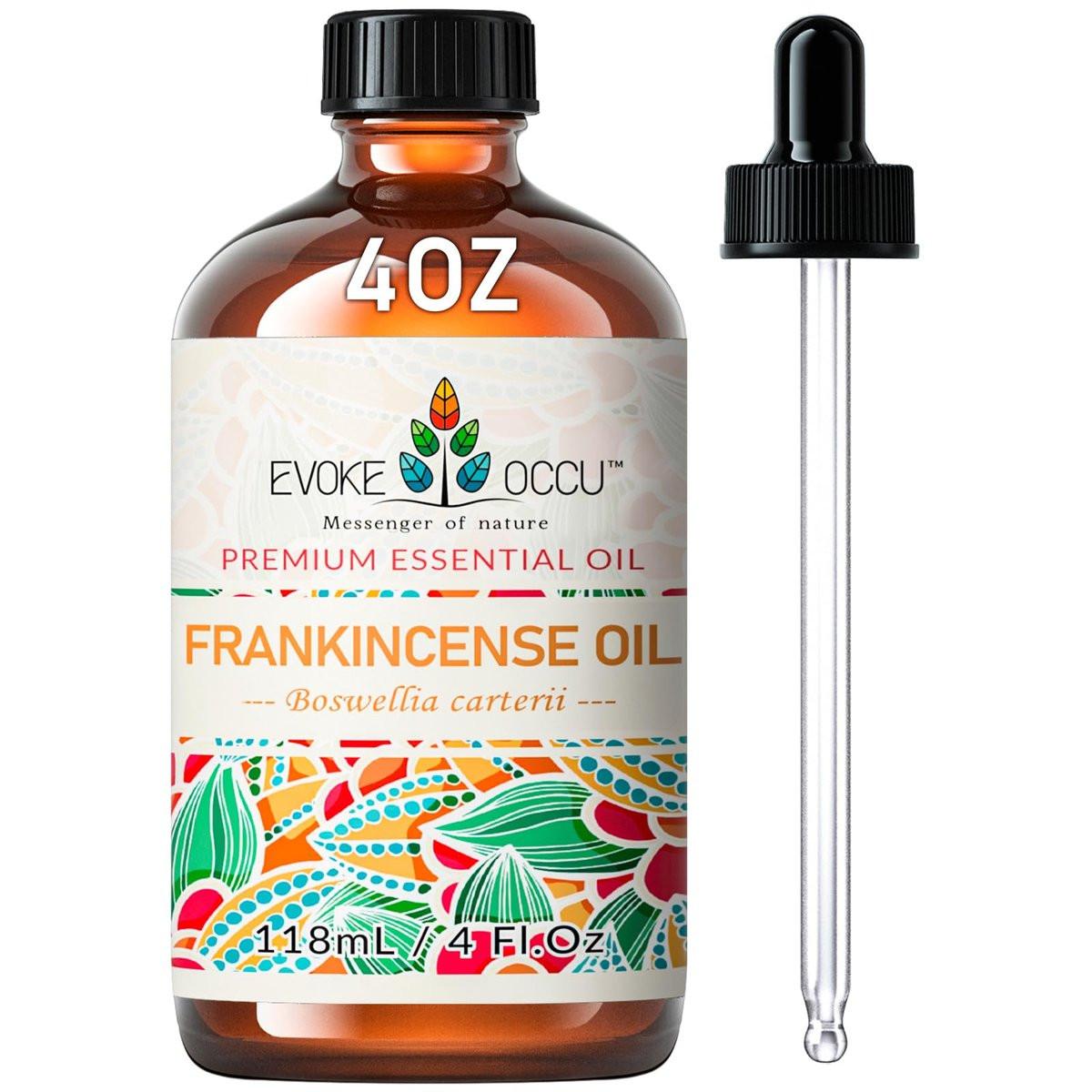 EVOKE OCCU Weihrauch Ätherisches Öl zur Linderung von Unwohlsein, Hautpflege, Rötungen & Schwellungen – 118 ml