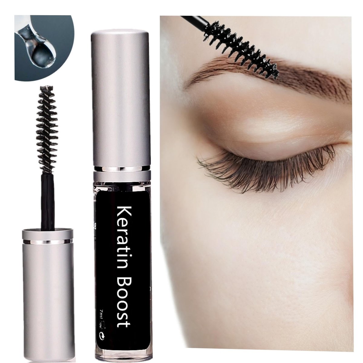 Lash Lift Care & Brow Lamination Aftercare – 7ml Keratin Pflege für Wimpern und Augenbrauen nach Perm/Lift