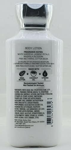Bath & Body Works Super Smooth Body Lotion Set – 2 x 236 ml (Hello Beautiful) – Geschenkset für Damen
