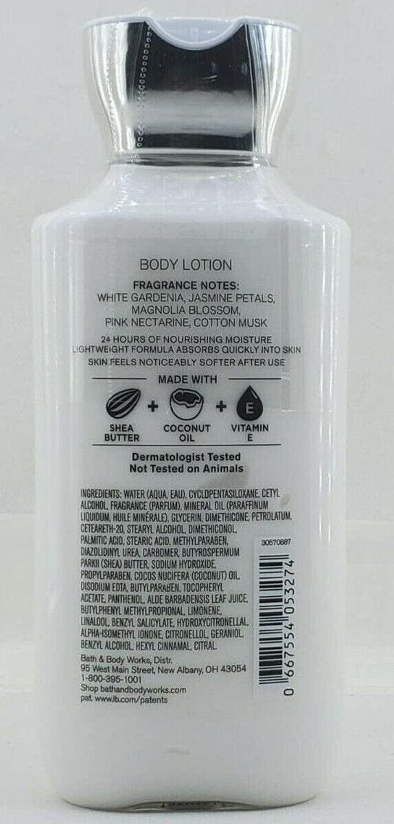 Bath & Body Works Super Smooth Body Lotion Set – 2 x 236 ml (Hello Beautiful) – Geschenkset für Damen