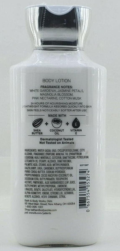 Bath & Body Works Super Smooth Body Lotion Set – 2 x 236 ml (Hello Beautiful) – Geschenkset für Damen