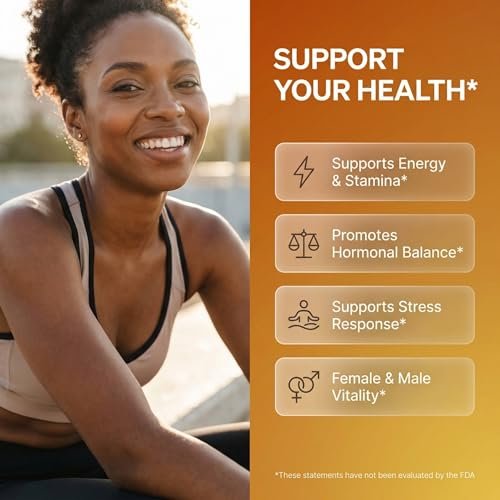 Clean Nutraceuticals Ashwagandha Maca Wurzel Bockshornklee Nahrungsergänzung mit Tongkat Ali Ginseng - Unterstützt Stress, Stimmung und Schilddrüse - Ashwagandha Kapseln Bockshornklee Kapseln - 1 Packung