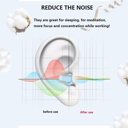 Ohrstöpsel zum Schlafen – Geräuschunterdrückend, wiederverwendbar, superweich, Silikon-Ohrstöpsel für Schlafen, Schwimmen, Schnarchen, Konzerte, Arbeit, laute Orte (8 Paare, 8 Farben)