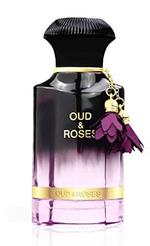 AHMED Oud & Roses Eau de Parfum 60 ml – Unisex Orientalischer Duft mit Oud und Rose für Männer und Frauen