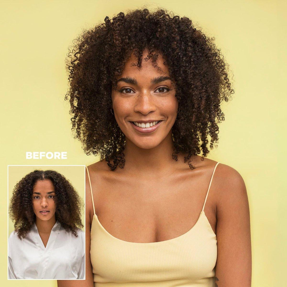 Design.Me BOUNCE.ME Shampoo – Locken definierendes Anti-Frizz Shampoo mit Kukui-Nuss- und Buriti-Öl für alle Lockentypen, 295 ml