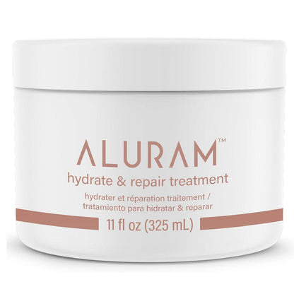 Aluram Hydrate & Repair Hair Treatment – Intensive Feuchtigkeitsinfusion für alle Haartypen, 330 ml