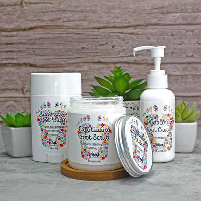 Primal Elements Fußpflege-Set (3er-Pack) – Weiß