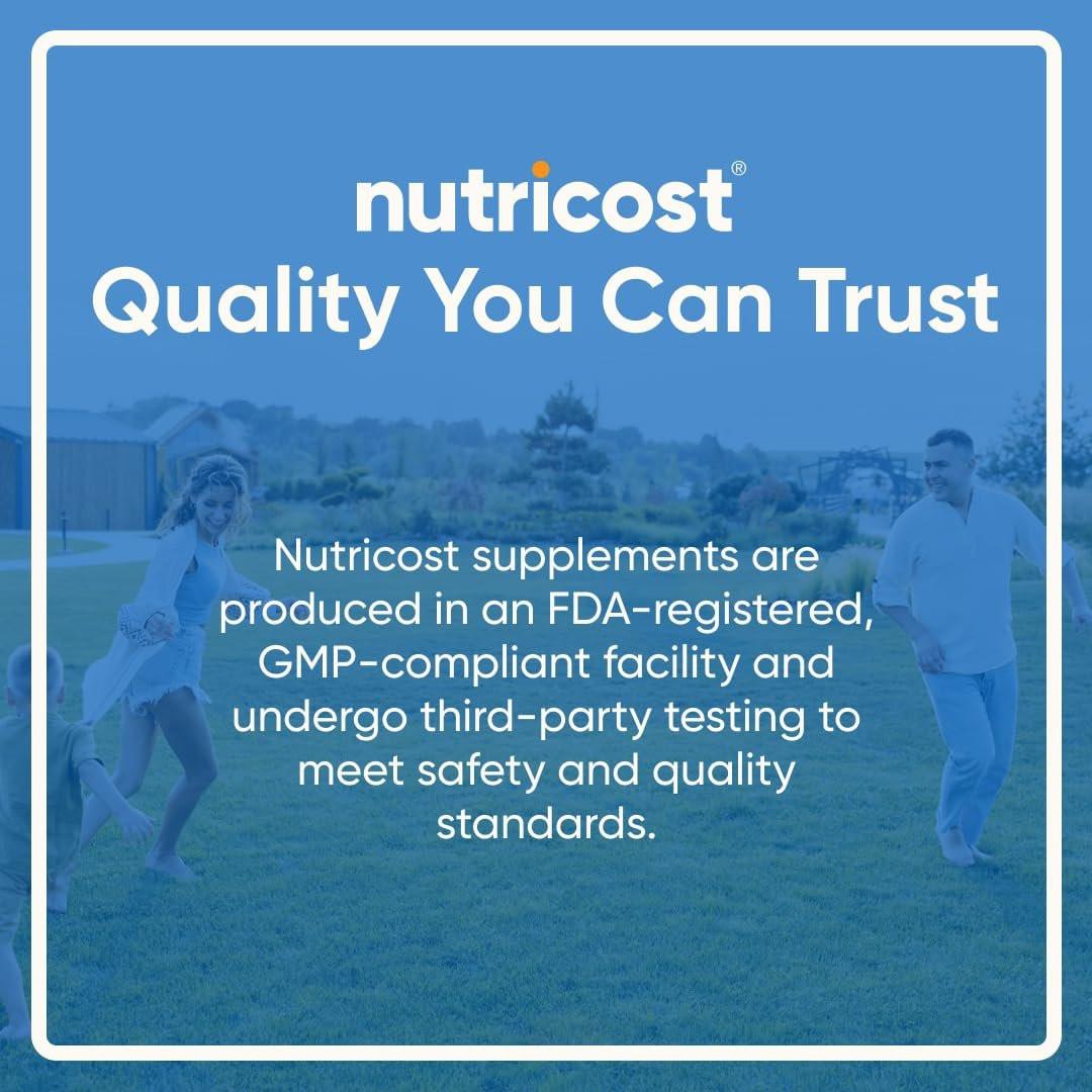 Nutricost Roter Reis 1200 mg, 120 Kapseln – 60 Portionen, pflanzliche Kapseln, Nicht-GVO, Glutenfrei