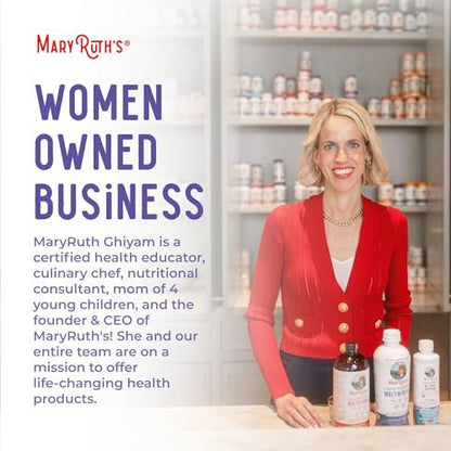 MaryRuth's Eisenpräparat für Kleinkinder | Flüssiges Eisen für Kinder von 1-3 Jahren | Eisenmangel | Ferrochel | Zuckerfrei | Vegan | Ohne Gentechnik | Glutenfrei | 60 ml