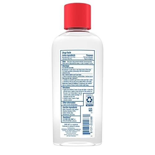 Band-Aid Schmerzlinderndes Antiseptisches Reinigungsspray, Pramoxin HCl, 240 ml