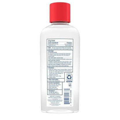 Band-Aid Antiseptische Reinigungslösung, Erste-Hilfe-Wundreiniger mit Benzalkoniumchlorid und Lidocain, 180 ml