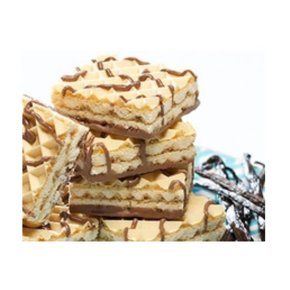 PROTIFIT High Protein Wafer Bar Vanille – 15g Protein, Low Carb, Low Fat, 5 Riegel pro Packung