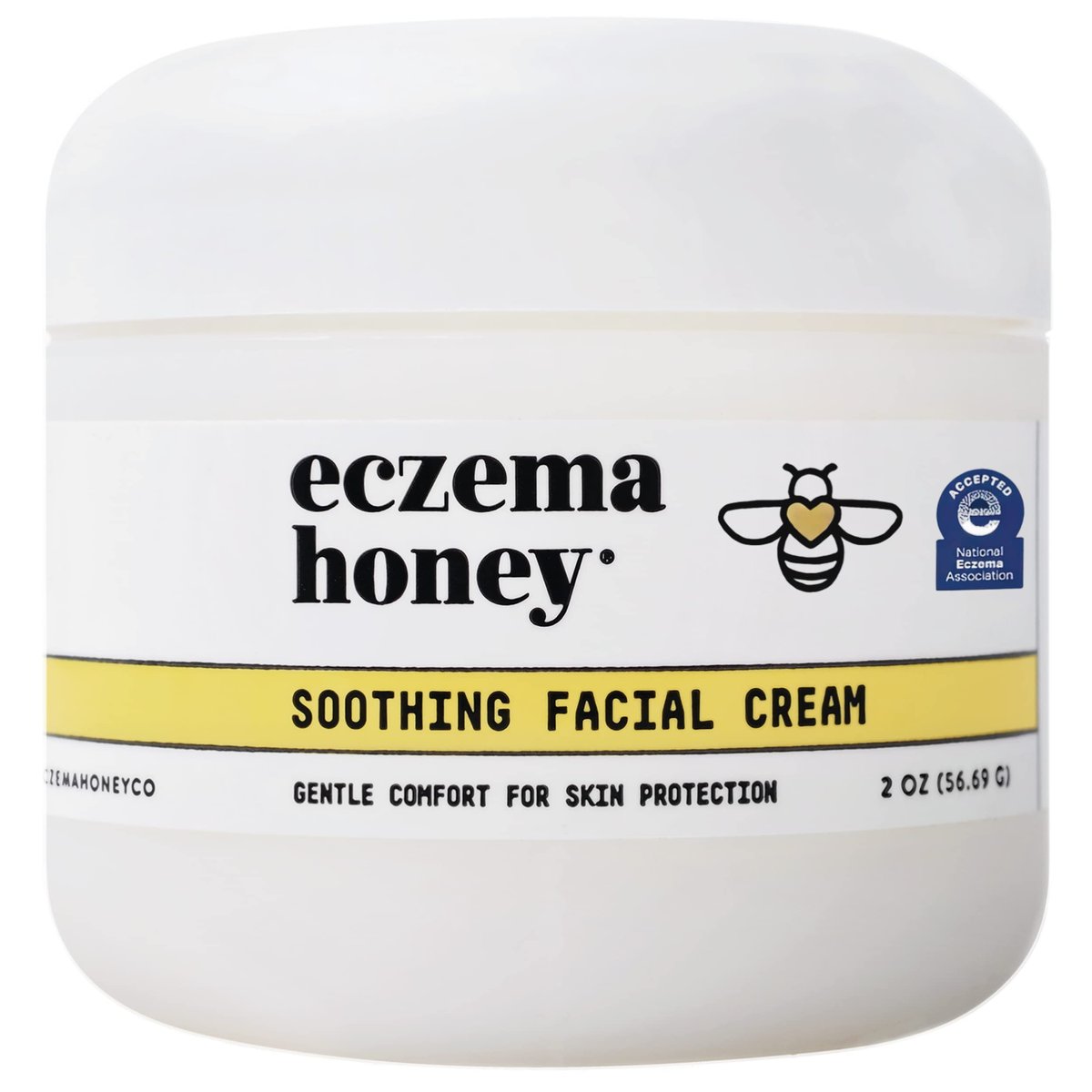 ECZEMA HONEY Beruhigende Gesichtscreme - Ekzem Lotion für Gesicht, Augenlider, Lippen und mehr - Natürliche Trockene Haut Reparatur (60 ml)