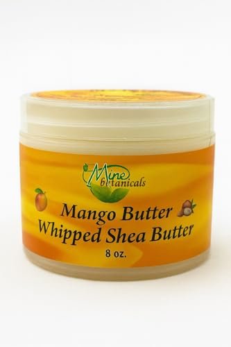 Mine Botanicals Geschlagene Körperbutter mit Mangobutter 240 ml – Feuchtigkeitsspendend & Pflegend