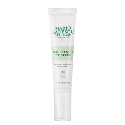 Mario Badescu Aufhellendes & revitalisierendes Augenserum gegen feine Linien und dunkle Augenringe mit Koffein und Squalan, 0,5 oz
