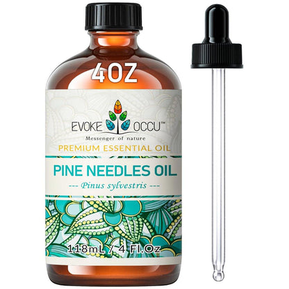 EVOKE OCCU Kiefernöl (Pinus sylvestris) für Diffuser – 118 ml – Frischer Duft für Aromatherapie, Haut- und Haarpflege, Seifen- und Kerzenherstellung