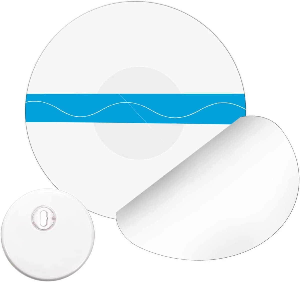 20 Stück Freestyle Libre 3 Abdeckungen wasserdicht, kein klebriges Zentrum, langlebig, hautfreundlich, vorgeschnittenes Rückpapier, einfaches Anbringen/Entfernen, klare Klebepflaster für Sport, Schwimmen & täglichen Gebrauch
