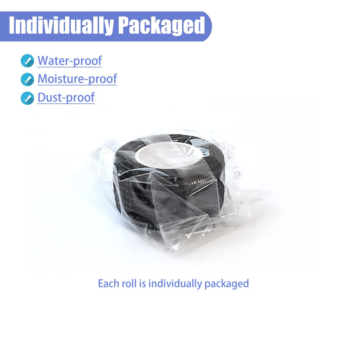 Gondiane 9er-Pack Selbstklebende Bandage 1 Zoll x 5 Yards – Atmungsaktive Kohäsivbinde für Knöchel, Handgelenk, Finger, Sport und Haustiere (Mehrfarben)