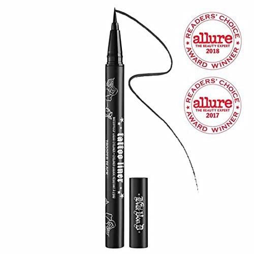 Kat Von D Tattoo Liner Waterproof Liquid Eyeliner - Trooper Black (1 Stück, Originalgröße, unverpackt)