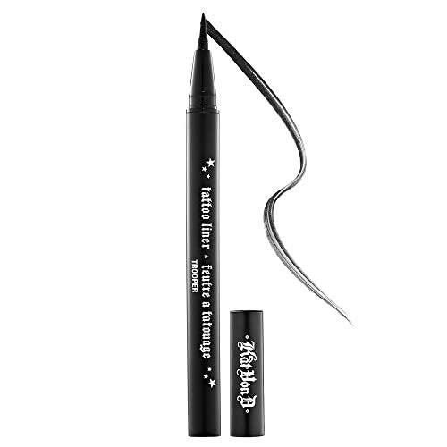 Kat Von D Tattoo Liner Waterproof Liquid Eyeliner - Trooper Black (1 Stück, Originalgröße, unverpackt)