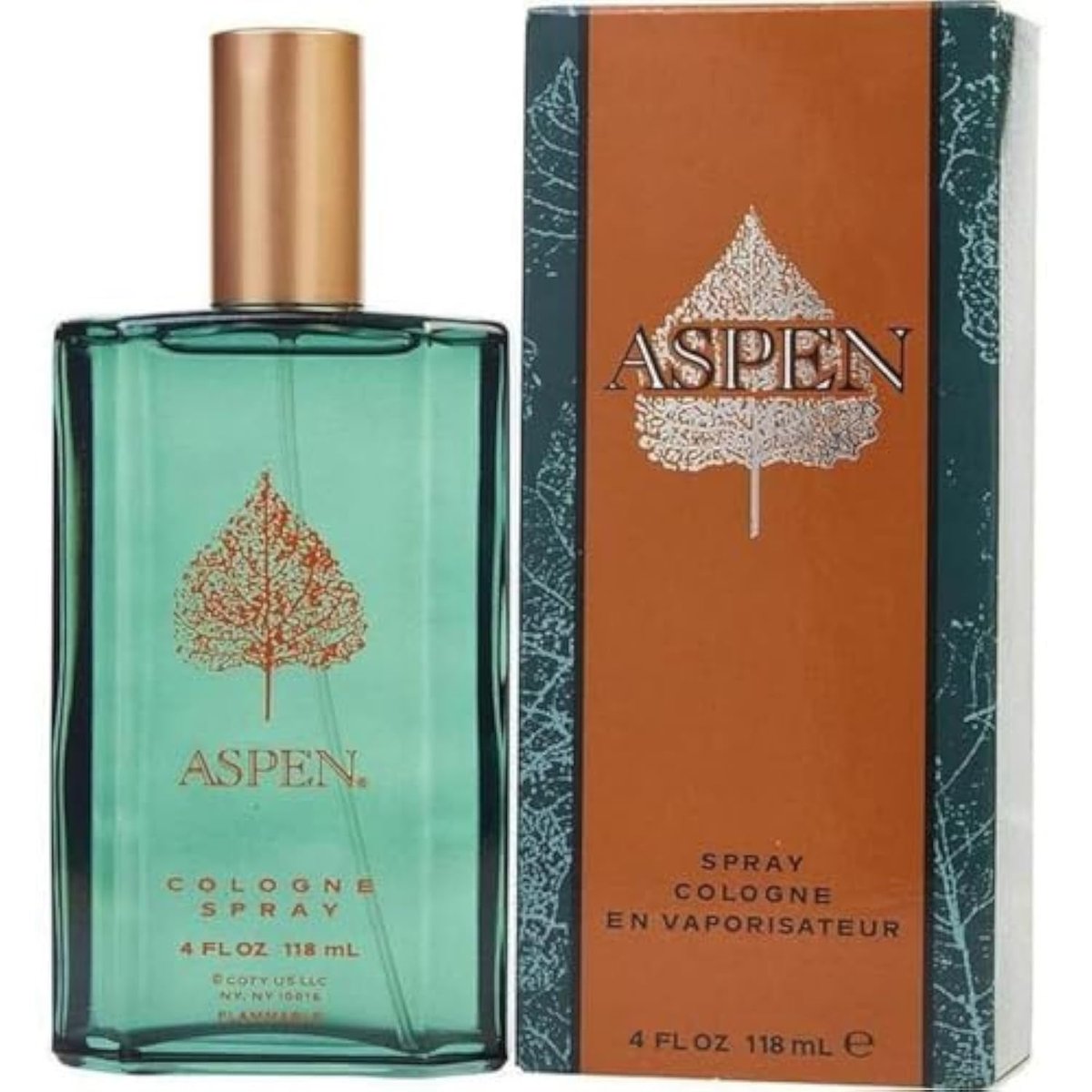 Aspen von Coty für Herren – 118 ml Eau de Cologne Spray