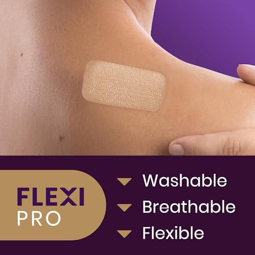 Mederma Medizinisches Silikon-Pflaster gegen Narben – Verbessert das Erscheinungsbild alter und neuer Narben von Verletzungen, Verbrennungen und Operationen – Atmungsaktiv und flexibel – 4 Stück