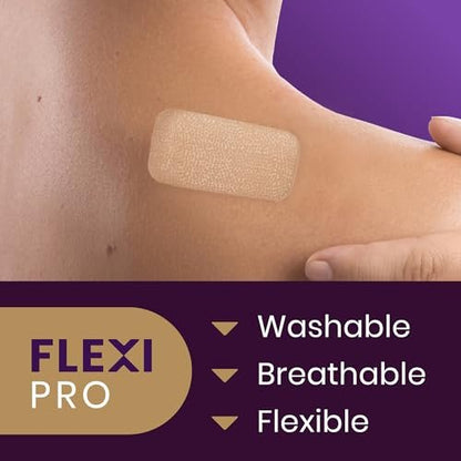 Mederma Medizinisches Silikon-Pflaster gegen Narben – Verbessert das Erscheinungsbild alter und neuer Narben von Verletzungen, Verbrennungen und Operationen – Atmungsaktiv und flexibel – 4 Stück