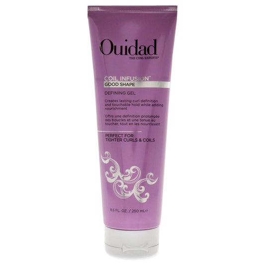 Ouidad Coil Infusion Give a Boost Styling + Shaping Gel Creme für Locken, 8.5 oz – Feuchtigkeitsspendende Peptid- & Schwarzkümmelöl-Formel für definierte Locken, Frizz-Kontrolle, leichter Halt, parabenfrei