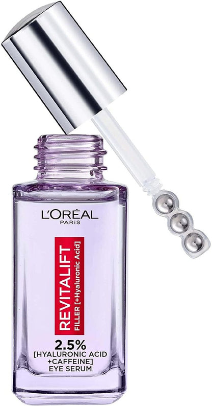 L'Oréal Revitalift Filler Eye Serum – 20 ml Anti-Aging Augenserum