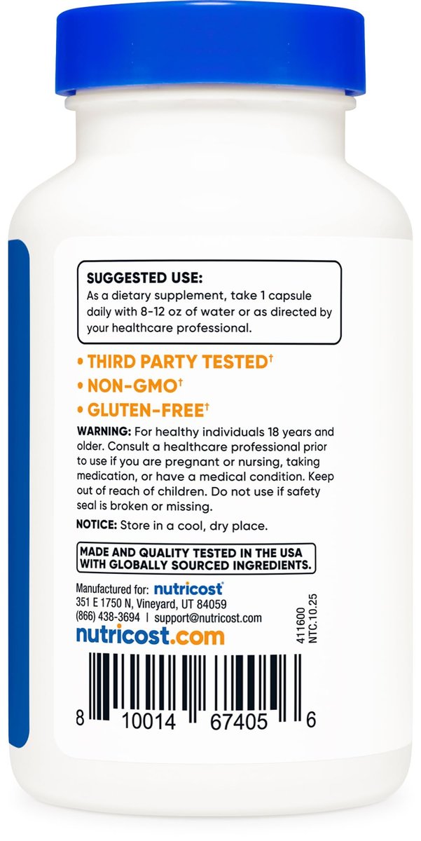 Nutricost Soja-Isoflavone 150mg, 180 vegane Kapseln - Glutenfrei, Nicht-GVO, Vegetarierfreundlich